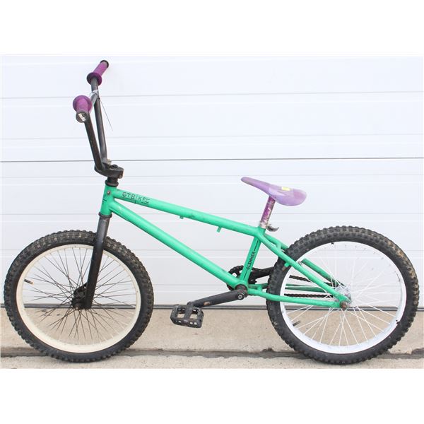 GREEN BMX SINGLE SPD
