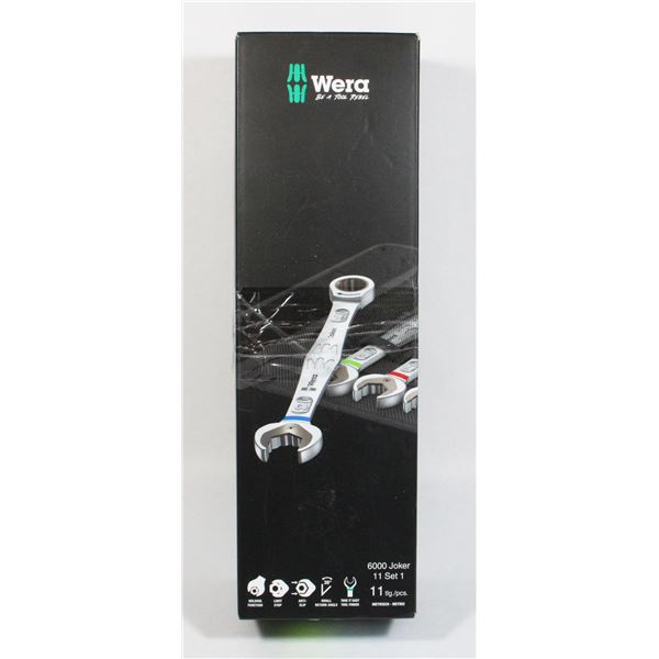 WERA 6000 JOKER 11PCS COMPLETE SET, METRIC