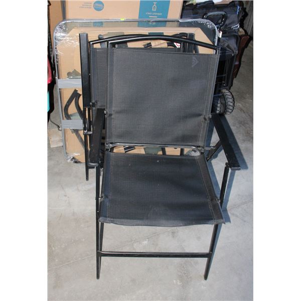 PATIO TABLE WITH 2 CHAIRS
