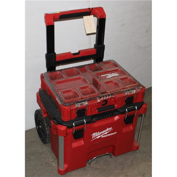 MILWAUKEE PACKOUT KIT FILLED W/ASSORTED TOOLS