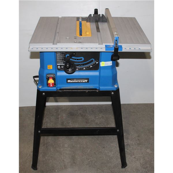 MASTERCRAFT TABLE SAW ON STAND