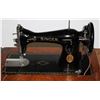 Image 2 : SINGER SEWING MACHINE IN CABINET