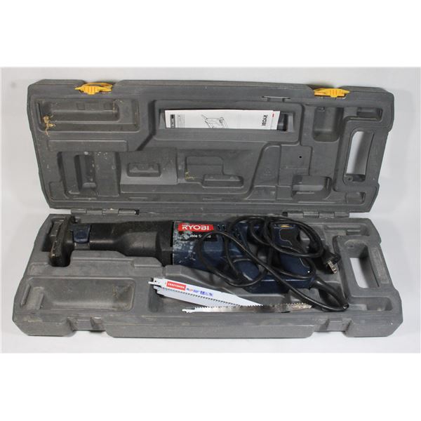 RYOBI SAWZALL IN THE CASE