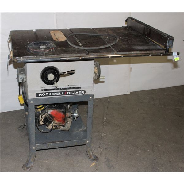 ROCKWELL/ BEAVER TABLE SAW
