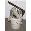Image 1 : BIN OF CONCRETE TOOLS