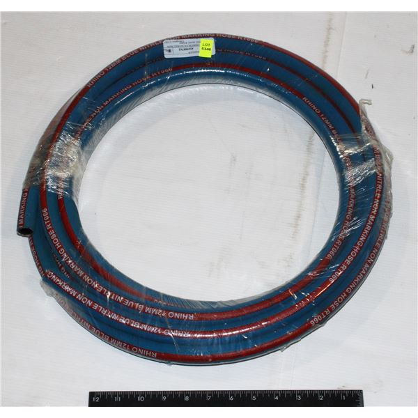 RHINO 12MM BLUE NITRILE NON MARKING HOSE RT066