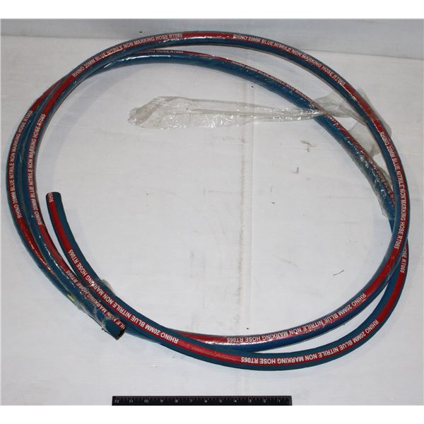 RHINO 12MM BLUE NITRILE NON MARKING HOSE RT066