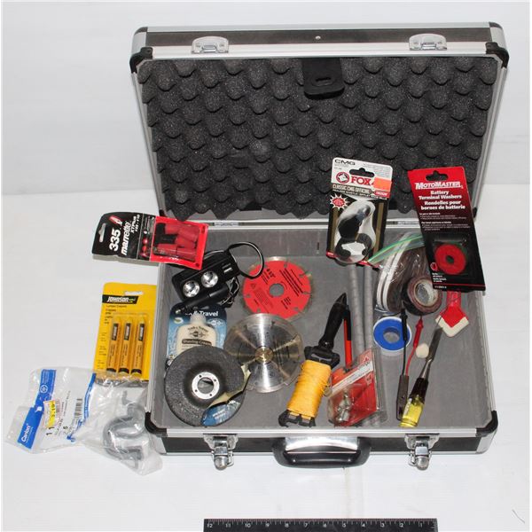 CARRYING CASE WITH MASTERCRAFT DIAMOND BLADES