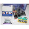Image 3 : LARGE PLASTIC TOTE & LID WITH HOOKS AND HARDWARE