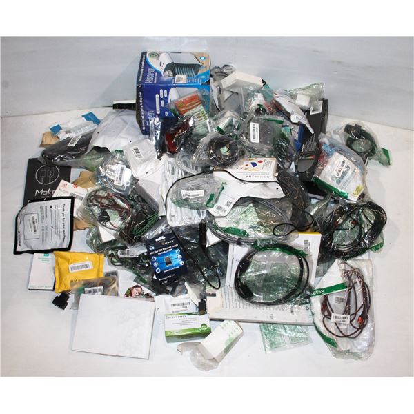 GIANT LOT OF UNTESTED ELECTRONICS, SOLD AS IS