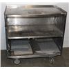 Image 1 : STAINLESS STEEL ROLLING SHELVING UNIT