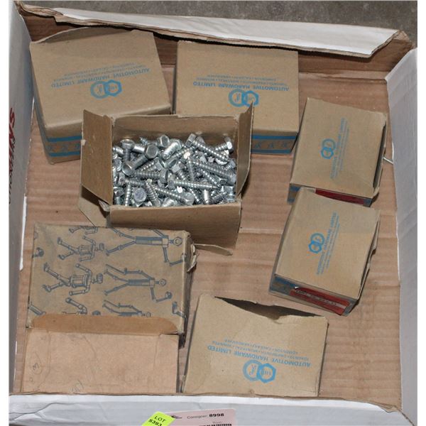 FLAT OF ASSORTED FASTENERS
