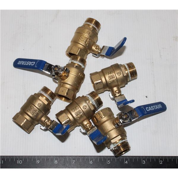 CASTAIR BRASS BALL VALVES