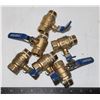 Image 1 : CASTAIR BRASS BALL VALVES