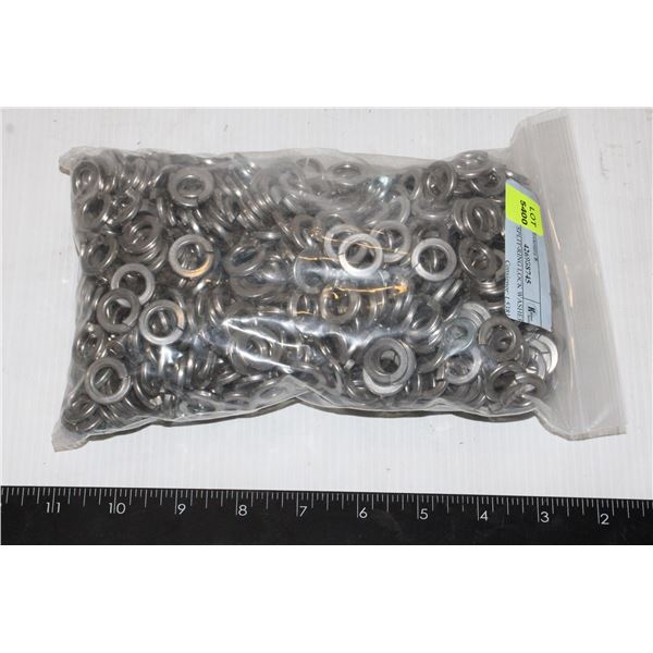 BAG OF SPLIT-RING LOCK WASHERS