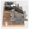 Image 1 : BENCH GRINDER ATTACHED TO BOARD WITH