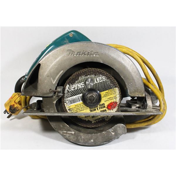 MAKITA CIRCULAR SAW WITH METAL CUTTING BLADE