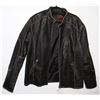 Image 1 : DANIER LEATHER JACKET. MARKED SIZE XL