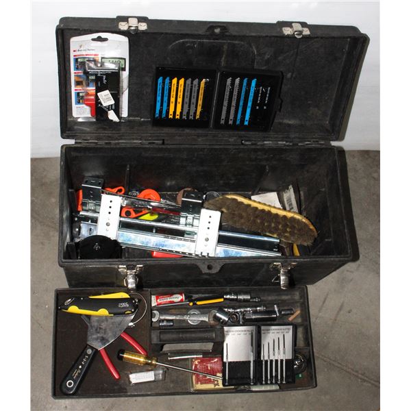 TUFF BOX WITH MISC. TOOLS