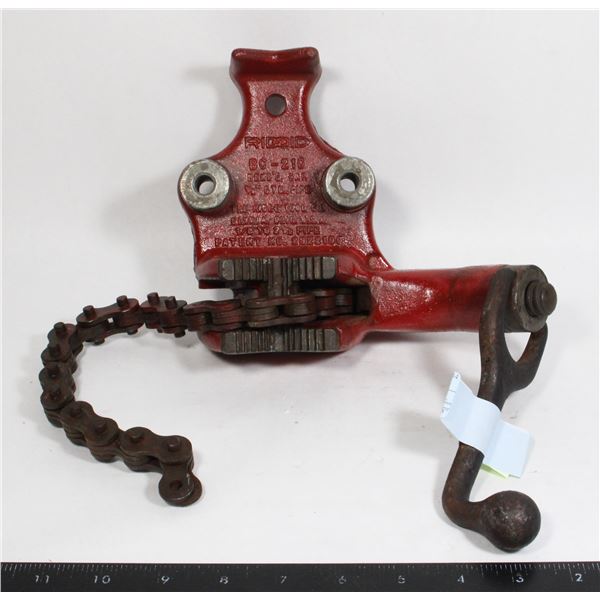 BC-210 - RIGID PIPE CHAIN VISE 1/8" TO 2 1/2"