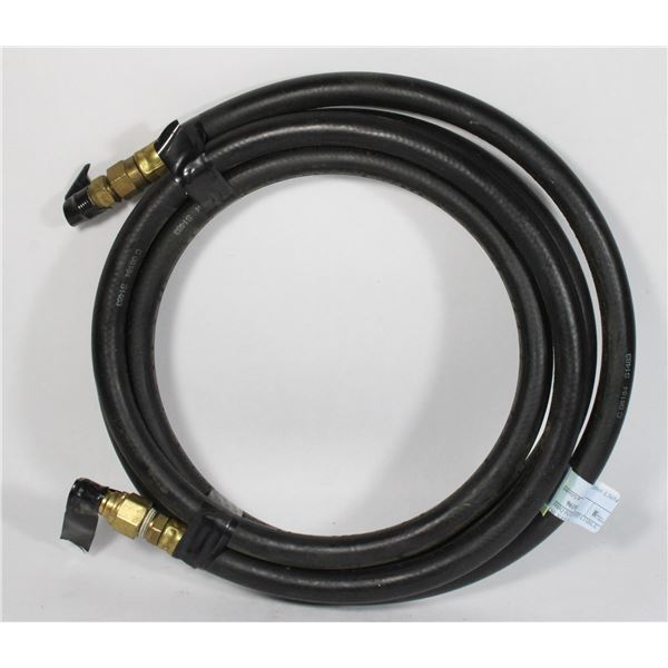 3/8" X 10" BBQ HOSE COMPATIBLE WITH L.P OR NAT GAS