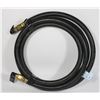 Image 1 : 3/8" X 10" BBQ HOSE COMPATIBLE WITH L.P OR NAT GAS