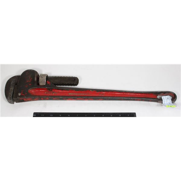 VINTAGE FULLER 24" PIPE WRENCH