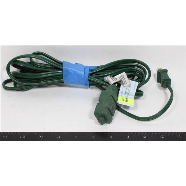 EXTENSION CORD GREEN