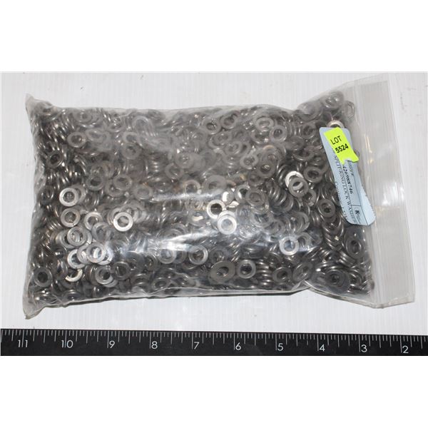 BAG OF SPLIT-RING LOCK WASHERS