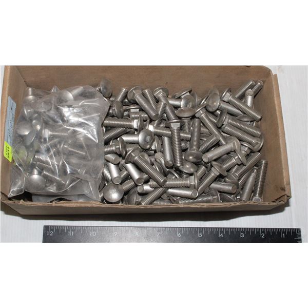 ROUND HEAD SQUARE NECK CARRIAGE BOLTS TWO SIZES