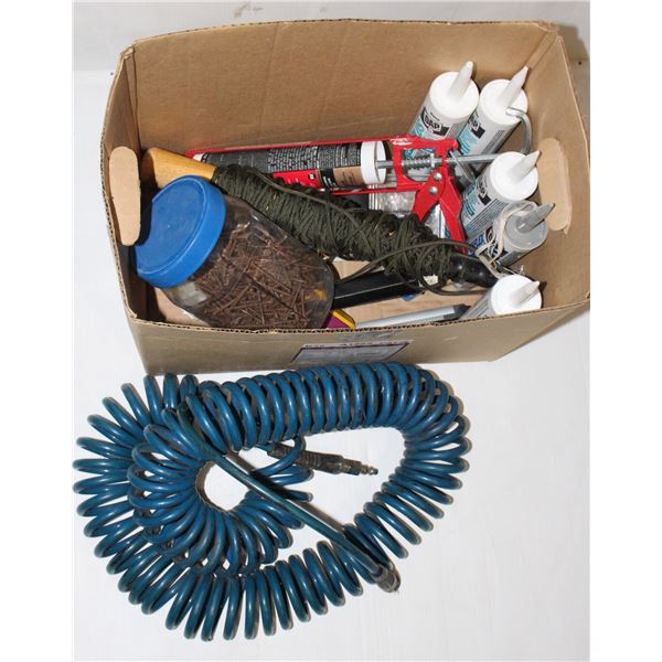 LOT WITH AIR HOSE, SILICONE AND MORE