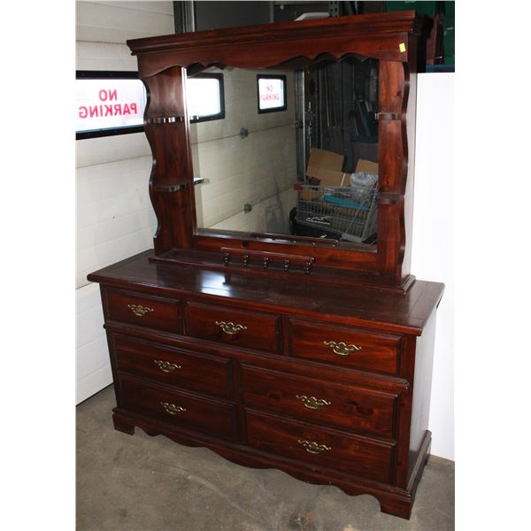 DRESSER WITH MIRROR