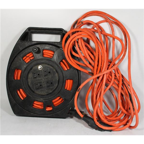 TWO EXTENSION CABLES, ONE IS NOMA CORD CADDY