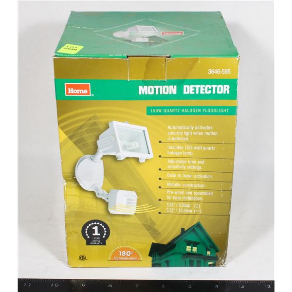 MOTION DETECTOR LIGHT