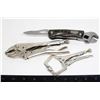 Image 1 : MULTI TOOL AND TWO LOCKING PLIERS
