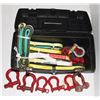 Image 1 : STANLEY TOOL BOX FULL OF CLEVISES, AND LIFTING