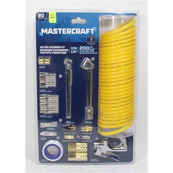 NEW MASTERCRAFT AIR TOOL ACCESSORY KIT