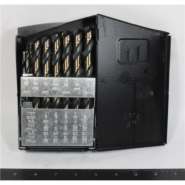 VIKING DRILL BIT SET, NEAR COMPLETE