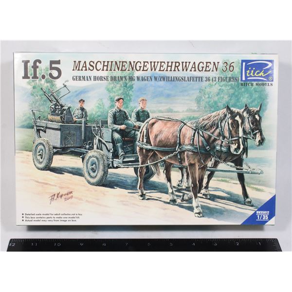 IF.5 GERMAN HORSE DRAWN MG WAGEN MODEL KIT