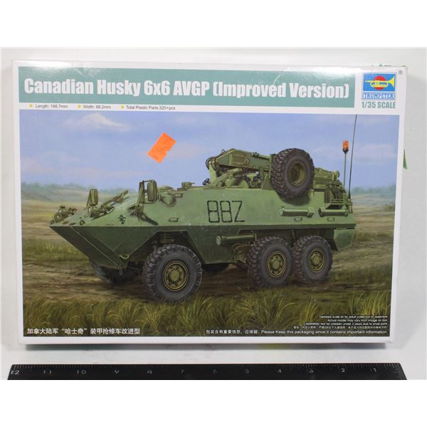 CANADIAN HUSKY 6X6 AVGP 1:35 SCALE MODEL KIT