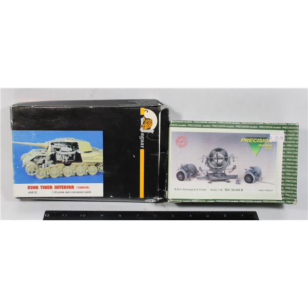 LOT OF 2 1:35 SCALE MODEL KITS