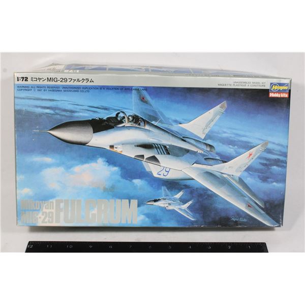 MIKOYAN MIG -29 FULGRUM MODEL KIT