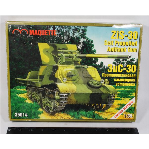 ZIS-30 SELF PROPELLED ANTITANK GUN MODEL KIT