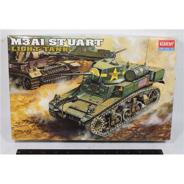 M3A1 STUART LIGHT TANK 1:35 SCALE  MODEL KIT