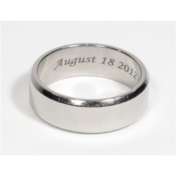 SILVER RING (CAN'T FIND STAMP)