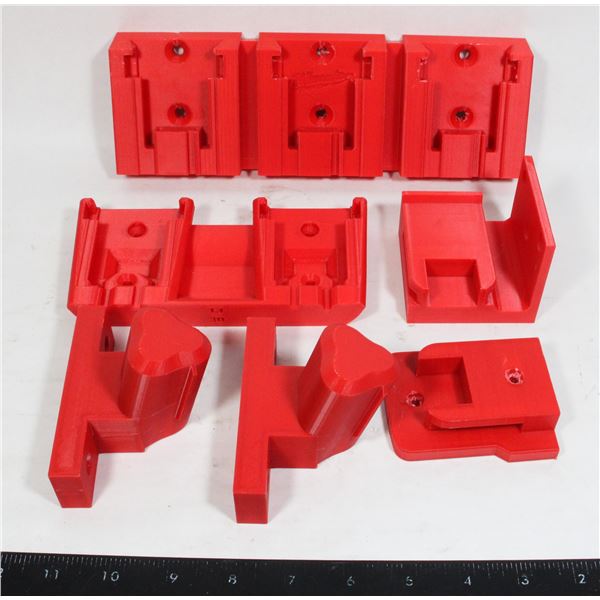 3D PRINTED MILWAUKEE M-12 + M-18 HOLDERS