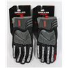 Image 1 : 2 NEW PAIRS OF BDG PERFORMANCE SERIES GLOVES XL