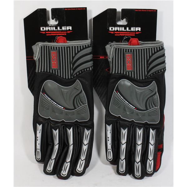 2 NEW PAIRS OF BDG PERFORMANCE SERIES GLOVES XL