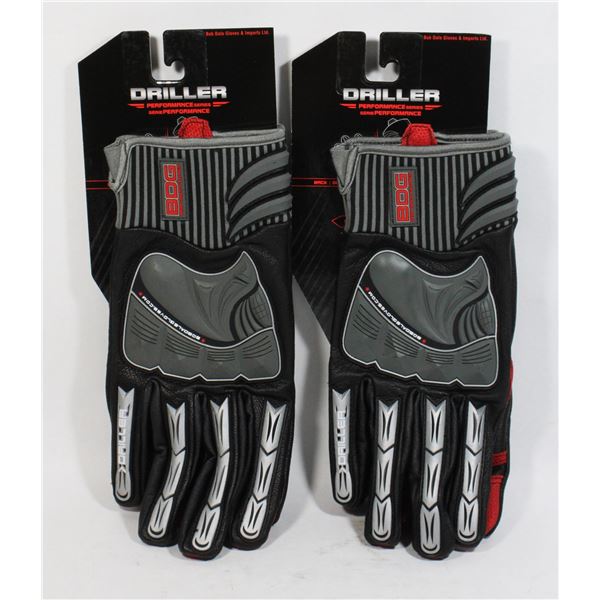 2 NEW PAIRS OF BDG PERFORMANCE SERIES GLOVES XL