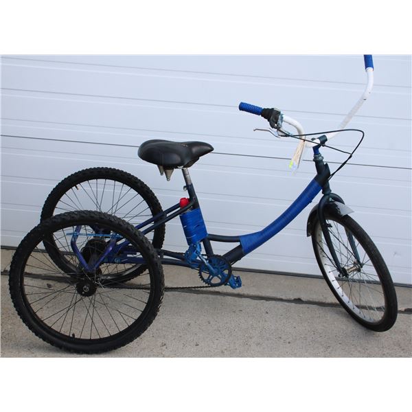 DARK BLUE ADULT TRICYCLE